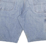 WRANGLER Mens Denim Blue Casual Shorts 3XL W38 Cotton Blend Workwear