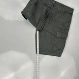 Levis Cargo Shorts - 35W 10L Grey Cotton