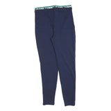 TOMMY JEANS Womens Joggers Navy Blue Slim Tapered M W28 L28 Logo Waistband