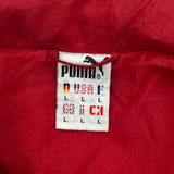 Puma Windbreaker - Large Gray Nylon
