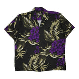 Favant Floral Hawaiian Shirt - XL Black Viscose