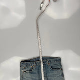 501 Levis Jeans - 32W 30L Light Wash Cotton
