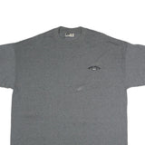 RUSSELL ATHLETIC Mens Grey Graphic T-Shirt XL Short Sleeve Crew Neck Cotton
