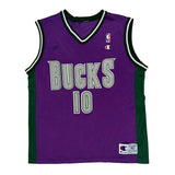 Milwaukee Bucks Champion Nba Jersey - Medium Green Polyester