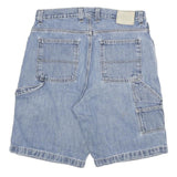 M Mens Denim Blue Casual Shorts L W32 Cotton Blend Comfortable Fit