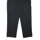DICKIES Mens Cotton Blend Black Regular Fit Straight Leg Trousers W32 L31