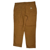 Carhartt Carpenter Trousers - 40W 30L Brown Cotton Blend