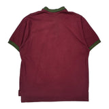 Walt Disney World Disney Cartoon Polo Shirt - XL Burgundy Cotton