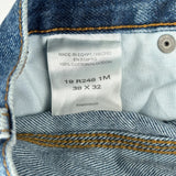Schmidt Carpenter Jeans - 37W 32L Blue Cotton