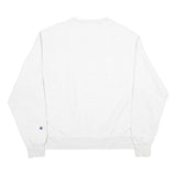 CHAMPION REVERSE WEAVE Mens White Education Health & Human Sciences Crew Neck L