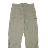 JACK WOLFSKIN Womens Regular Beige Outdoor Cargo Trousers W30 L31 Polyester