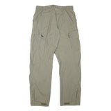 JACK WOLFSKIN Womens Regular Beige Outdoor Cargo Trousers W30 L31 Polyester
