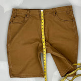 Dickies Shorts - 37W 10L Brown Cotton Blend