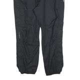SCHOFFEL Womens Polyester Blend Black Regular Leg Trousers W40 L30 Outdoor Zip