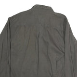 J.RIGGINGS Mens Grey Cotton Shirt M Casual Button Front Workwear