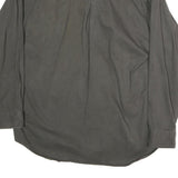 J.RIGGINGS Mens Grey Cotton Shirt M Casual Button Front Workwear