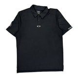 Oakley Polo Shirt - Large Black Polyester
