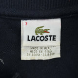Lacoste Polo Shirt - 2XL Black Cotton