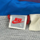 Nike Windbreaker - Large Blue Polyester