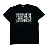 Chicago White Sox Fruit Of The Loom Single Stitch T-Shirt - XL Black Cotton