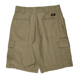 Dickies Cargo Shorts - 34W 9L Khaki Cotton