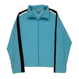 Nike Track Jacket - Medium Blue Polyester