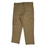 Lee Cargo Trousers - 36W 29L Brown Cotton