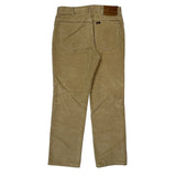 Lee Cord Pants - 30″ Waist Beige Corduroy