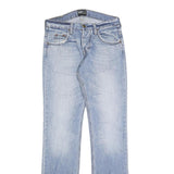 LEE Mens Blue Regular Fit Straight Leg Denim Light W29 L34 Classic Cotton Zip