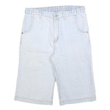 KANA Mens Shorts Blue Denim Casual M W32 Cotton Blend Lightweight Summer