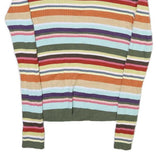OLD NAVY Womens Multicolour Patterned Rib Knit Crew Neck Jumper M Cotton Blend