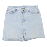 LAUREN RALPH LAUREN Womens Denim Blue Casual Shorts L W36