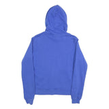 NIKE Mens Blue Thunder Soccer Hoodie M Cotton Blend Casual Sportswear