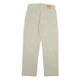 LEVI'S 551 Mens Beige Regular Straight Denim W28 L28 Button Cotton Blend Jeans
