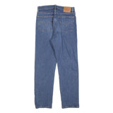 LEVI'S 501 Womens Jeans Blue Regular Straight Denim Medium W28 L28 Classic