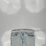 Levis 505 Jeans - 34W 30L Light Wash Cotton