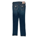 Age 7=8 True Religion Skinny Jeans - 24W 24L Blue Cotton
