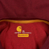 Carhartt T-Shirt - XL Red Cotton