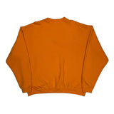 Adidas College Sweatshirt - XL Orange Cotton
