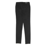 LEVI'S Womens Jeans Black Slim Skinny Denim W25 L30 Cotton Blend Zip