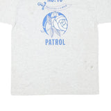 HANES Mens Grey Sacramento Graphic T-Shirt L Short Sleeve Crew Neck Vintage