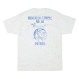 HANES Mens Grey Sacramento Graphic T-Shirt L Short Sleeve Crew Neck Vintage