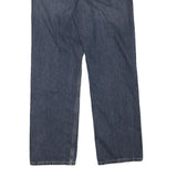 CARHARTT Mens Blue Regular Straight Denim W30 L30 Workwear Zip Closure Jeans