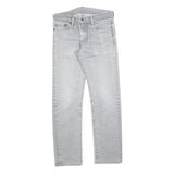 LEVI'S 504 Mens Regular Fit Straight Denim Light W30 L29 Cotton Blend Zip Jeans