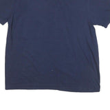 NIKE Mens Blue Graphic T-Shirt L Short Sleeve Crew Neck Cotton Blend Casual