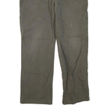 DICKIES Mens Regular Fit Straight Leg Denim Brown W38 L29 Workwear Zip Jeans