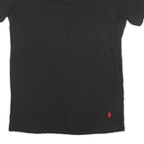 POLO RALPH LAUREN Mens Black Classic T-Shirt L Short Sleeve Crew Neck Cotton
