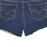 LEVI'S Womens Denim Shorts XL W32 Casual Classic Blue Cotton Blend