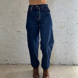 Rocawear Embroidered Jeans - 28W UK 10 Dark Wash Cotton