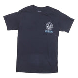 CHAMPION Mens Navy Blue University Of San Diego Graphic T-Shirt S Short Sleeve